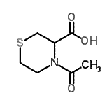 CAS#: 229329-85-5， 4-Acetyl-3-Thiomorpholinecarboxylic Acid