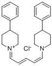 CAS#: 22966-89-8， 1-(5-(4-Phenylpiperidino)-2,4-Pentadienylidene)-4-Phenylpiperidiniumchloride