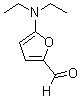 structure of CAS# 22971-32-0, 5-(Diethylamino)-2-Furaldehyde;5-(diethylamino)furan-2-carbaldehyde;5-diethylaminofuran-2-carbaldehyde;5-Diethylamino-furan-2-carbaldehyde