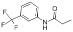 structure of CAS# 2300-88-1, N-[3-(Trifluoromethyl)Phenyl]Propanamide;N-[3-(Trifluoromethyl)Phenyl]Propionamide;Sbb008116;Zinc02168709