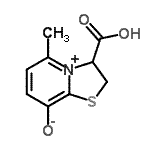 CAS#: 23003-41-0， 3-Carboxy-5-Methyl-2,3-Dihydro[1,3]Thiazolo[3,2-a]Pyridin-4-Ium-8-Olate