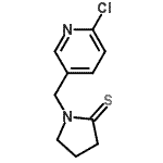 CAS#: 230617-77-3， 1-[(6-Chloro-3-Pyridinyl)Methyl]-2-Pyrrolidinethione