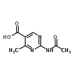 CAS#: 23092-47-9， 2-Acetamido-4-Methyl-5-Pyrimidinecarboxylic Acid
