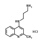 CAS#: 23096-73-3， N-(2-Methyl-4-Quinolinyl)-1,3-Propanediamine Hydrochloride (1:1)
