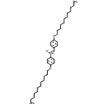 结构式 CAS# 2312-14-3, 1-(十二烷氧基)-4-{(Z)-[4-(十二烷氧基)苯基]-氧偶氮基}苯