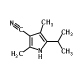 CAS#: 231609-84-0， 5-Isopropyl-2,4-Dimethyl-1H-Pyrrole-3-Carbonitrile