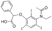 CAS#: 23189-32-4， 2-[3-(N-Ethylacetylamino)-2,4,6-Triiodophenoxy]-2-Phenylacetic Acid