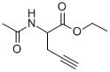 结构式 CAS# 23235-05-4, 2-(乙酰氨基)-4-戊炔酸乙酯