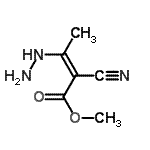 CAS#: 23286-78-4， Methyl (2Z)-2-Cyano-3-Hydrazino-2-Butenoate