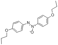 structure of CAS# 23315-55-1, 4,4'-Di-n-Propoxyazoxybenzene;Oxido-(4-Propoxyphenyl)-(4-Propoxyphenyl)Imino-Ammonium;Oxido-(4-Propoxyphenyl)-(4-Propoxyphenyl)Iminoammonium;Oxido-(4-Propoxyphenyl)-(4-Propoxyphenyl)Imino-Azanium