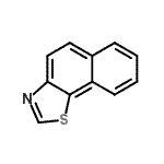 structure of CAS# 234-47-9, Naphtho[2,1-d][1,3]Thiazole;benzo[g]benzothiazole