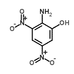 CAS#: 23408-16-4， 2-Amino-3,5-Dinitrophenol