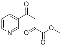 结构式 CAS# 23424-36-4, alpha,gamma-二氧代-3-吡啶丁酸甲酯