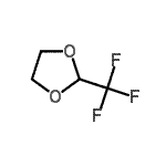 结构式 CAS# 2344-09-4, 2-(三氟甲基)-1,3-二氧戊环