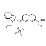 CAS#: 235782-02-2， 2-{(E)-[7-(Dimethylamino)-4,4A,5,6-Tetrahydro-2(3H)-Naphthalenylidene]Methyl}-3-Ethyl-1,3-Benzothiazol-3-Ium Perchlorate