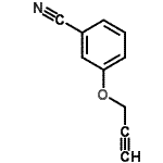 CAS#: 237748-26-4， 3-(2-Propyn-1-Yloxy)Benzonitrile