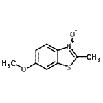 CAS#: 23808-63-1， 6-Methoxy-2-Methyl-1,3-Benzothiazole 3-Oxide