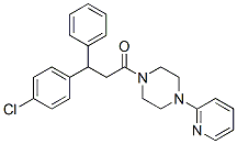 CAS#: 23904-74-7， 3-(4-Chlorophenyl)-3-Phenyl-1-[4-(2-Pyridyl)-1-Piperazinyl]-1-Propanone