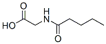 structure of CAS# 24003-66-5, N-(1-Oxopentyl)-Glycine;N-(1-Oxopentyl)-Glycine;Valeroyl Glycine;Valerylglycine