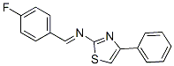 CAS#: 24050-99-5， 2-[(4-Fluorobenzylidene)Amino]-4-Phenylthiazole