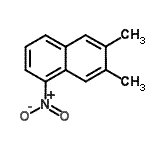 CAS#: 24055-47-8， 6,7-Dimethyl-1-Nitronaphthalene