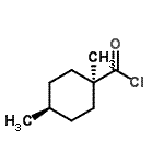 CAS#: 24097-73-2， cis-1,4-Dimethylcyclohexanecarbonyl Chloride