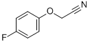 structure of CAS# 24115-20-6, 2-(4-Fluorophenoxy)-Acetonitrile;2-(4-Fluorophenoxy)Ethanenitrile;7C-016;Zinc02580715
