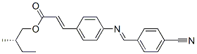 CAS#: 24140-33-8， 3-[4-[[(4-Cyanophenyl)Methylene]Amino]Phenyl]Propenoic Acid (S)-2-Methylbutyl Ester