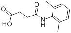 structure of CAS# 24245-01-0, 4-[(2,6-Dimethylphenyl)Amino]-4-Oxobutanoic Acid;4-[(2,6-Dimethylphenyl)Amino]-4-Oxo-Butanoic Acid;4-[(2,6-Dimethylphenyl)Amino]-4-Keto-Butyric Acid;Eu-0003285