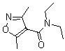 CAS#: 2433-20-7， N,N-Diethyl-3,5-Dimethyl-1,2-Oxazole-4-Carboxamide