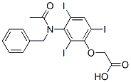 CAS#: 24340-12-3， [3-(N-Benzylacetylamino)-2,4,6-Triiodophenyloxy]Acetic Acid