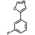 CAS#: 243455-58-5， 5-(3-Fluorophenyl)-1,3-Oxazole
