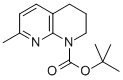 structure of CAS# 243641-37-4, 7-Methyl-3,4-Dihydro-2H-[1,8]Naphthyridine-1-Carboxylic Acid Tert-Butyl Ester;Ambad42