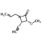 CAS#: 244249-28-3， (3R,4S)-1-Allyl-4-Ethynyl-3-Methoxy-2-Azetidinone