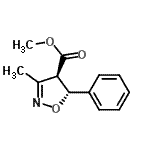 CAS#: 244611-29-8， Methyl (4R,5R)-3-Methyl-5-Phenyl-4,5-Dihydro-1,2-Oxazole-4-Carboxylate