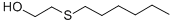 structure of CAS# 24475-56-7, 2-(Hexylthio)-Ethanol;2-(Hexylthio)Ethanol;Nsc84220