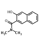 CAS#: 24476-07-1， 3-Hydroxy-N,N-Dimethyl-2-Naphthamide