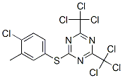CAS#: 24478-13-5， 2-[(4-Chloro-3-Methylphenyl)Thio]-4,6-Bis(Trichloromethyl)-1,3,5-Triazine