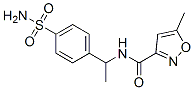 CAS#: 24488-95-7， N-[1-[4-(Aminosulphonyl)Phenyl]Ethyl]-5-Methylisoxazole-3-Carboxamide