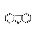 structure of CAS# 245-55-6, Pyrimido[1,2-a]Benzimidazole;benzo[4,5]imidazo[1,2-a]pyrimidine
