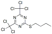 CAS#: 24504-18-5， 2-(Butylthio)-4,6-Bis(Trichloromethyl)-1,3,5-Triazine