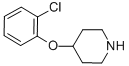 structure of CAS# 245057-65-2, 4-(2-Chlorophenoxy)Piperidine;4-(2-Chlorophenoxy)Piperidine(SALTDATA: Hcl);4-(2-CHLOROPHENOXY)PIPERIDINE HCL