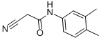 structure of CAS# 24522-42-7, 2-Cyano-N-(3,4-Dimethyl-Phenyl)-Acetamide;2-Cyano-N-(3,4-Dimethylphenyl)Ethanamide;A4265/0181855;Aids-416187