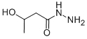structure of CAS# 24534-93-8, 3-Hydroxybutanohydrazide;3-Hydroxybutyrohydrazide;Ivk/1269214;Oprea1_846289
