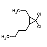 CAS#: 24551-86-8， 2-Butyl-1,1-Dichloro-3-Ethylcyclopropane