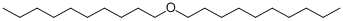structure of CAS# 2456-28-2, 1-Decoxydecane;Decane, 1,1'-Oxybis-;Decyl Ether;Di-N-Decyl Ether