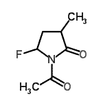 CAS#: 246181-65-7， 1-Acetyl-5-Fluoro-3-Methyl-2-Pyrrolidinone