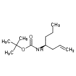 CAS#: 246256-62-2， 2-Methyl-2-Propanyl (4S)-1-Hepten-4-Ylcarbamate