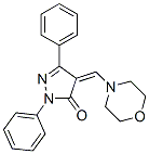 CAS#: 24665-75-6， 4-(Morpholinomethylene)-1,3-Diphenyl-2-Pyrazolin-5-One