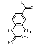 CAS#: 247234-38-4， 4-Carbamimidamido-3-methylbenzoic acid
